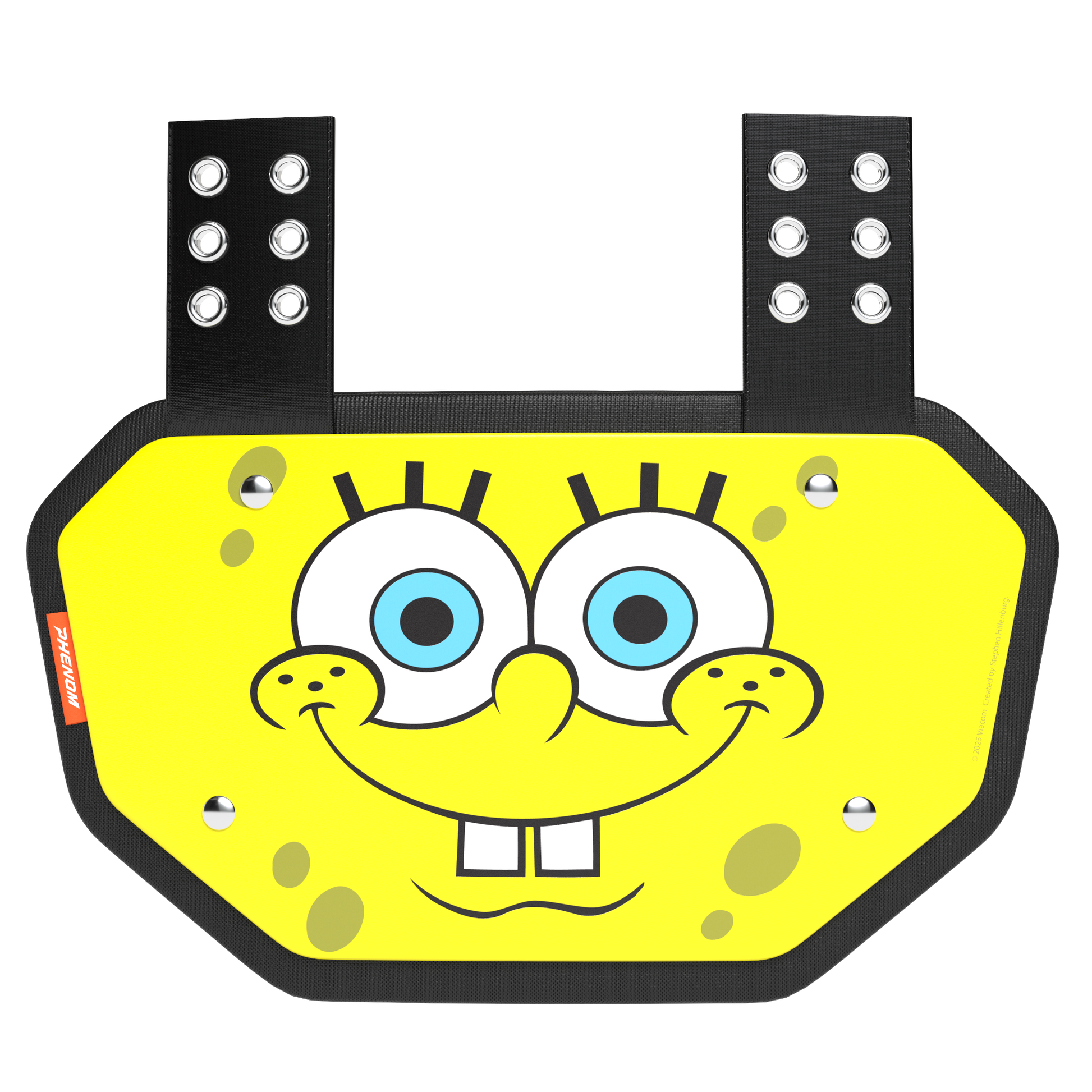 Phenom Elite Football Back Plate - Spongebob Phenom Elite Brand