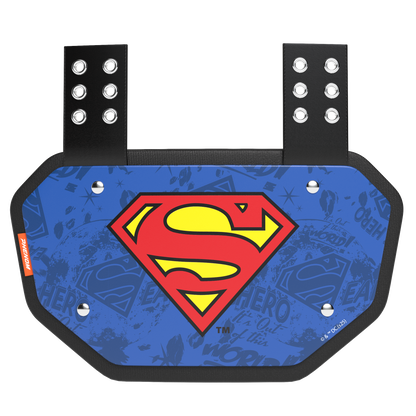 Phenom Elite Football Back Plate - Superman Phenom Elite Brand