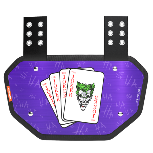 Phenom Elite Football Back Plate - Classic 'The Joker' Phenom Elite Brand