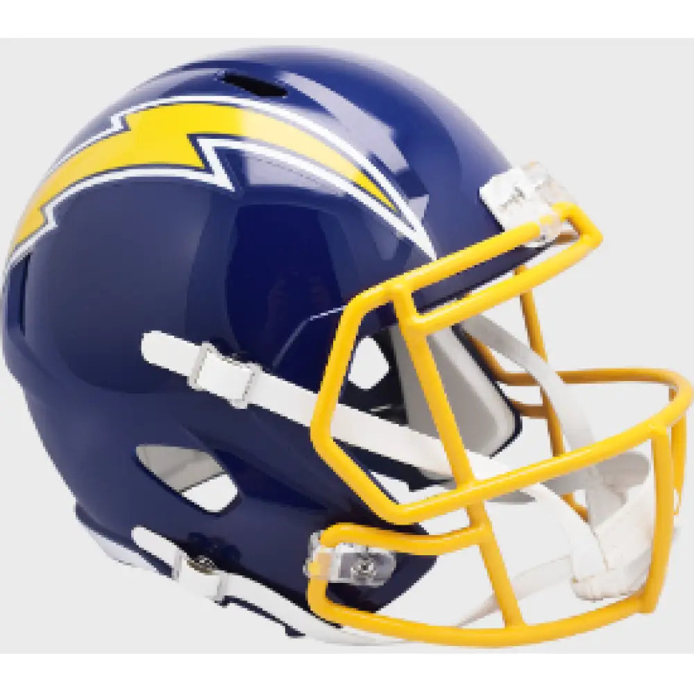 San Diego Chargers Full Size 1974 to 1987 Speed Replica Throwback Helmet - NFL Break4Sports & Collectibles, LLC