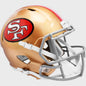 San Francisco 49ers Full Size 1964 to 1995 Speed Replica Throwback Football Helmet- NFL Break4Sports & Collectibles, LLC