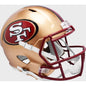 San Francisco 49ers Full Size 1996 to 2008 Speed Replica Throwback Helmet - NFL Break4Sports & Collectibles, LLC
