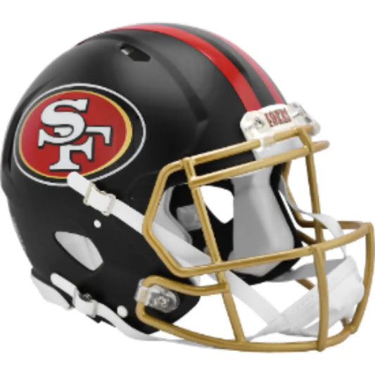 San Francisco 49ers Full Size Authentic Speed Football Helmet 2025 Rivalries - NFL Break4Sports & Collectibles, LLC