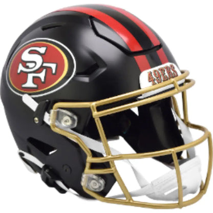 San Francisco 49ers Full Size Authentic SpeedFlex Football Helmet 2025 Rivalries - NFL Break4Sports & Collectibles, LLC