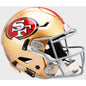 San Francisco 49ers Full Size Authentic SpeedFlex Football Helmet - NFL Break4Sports & Collectibles, LLC