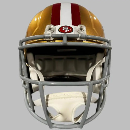 San Francisco 49ers Full Size Speed Replica Football Helmet- NFL Break4Sports & Collectibles, LLC