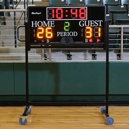 Portable Indoor Scoreboard for Basketall/Volleyball/Wrestling - MCI SPORTS
