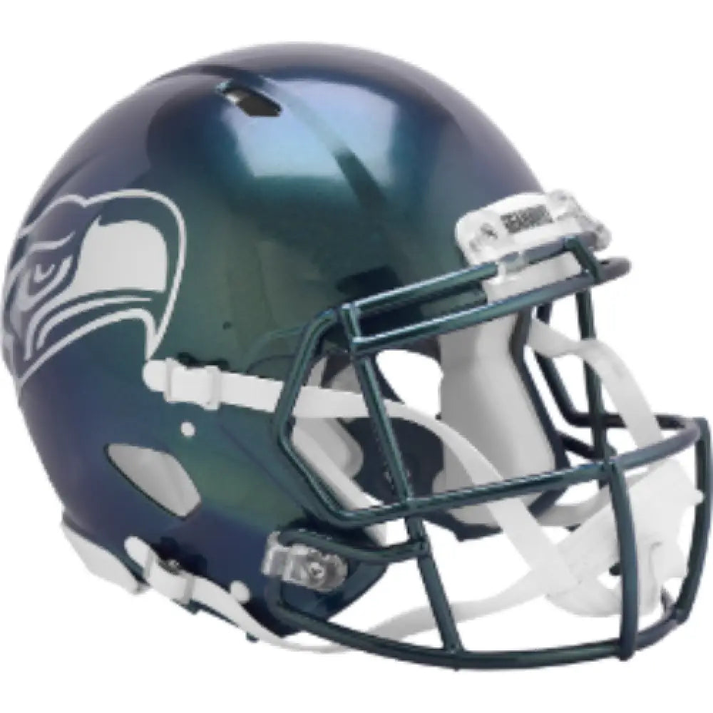 Seattle Seahawks Full Size Authentic Speed Football Helmet 2025 Rivalries - NFL Break4Sports & Collectibles, LLC