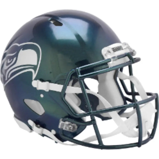 Seattle Seahawks Full Size Authentic Speed Football Helmet 2025 Rivalries - NFL Break4Sports & Collectibles, LLC