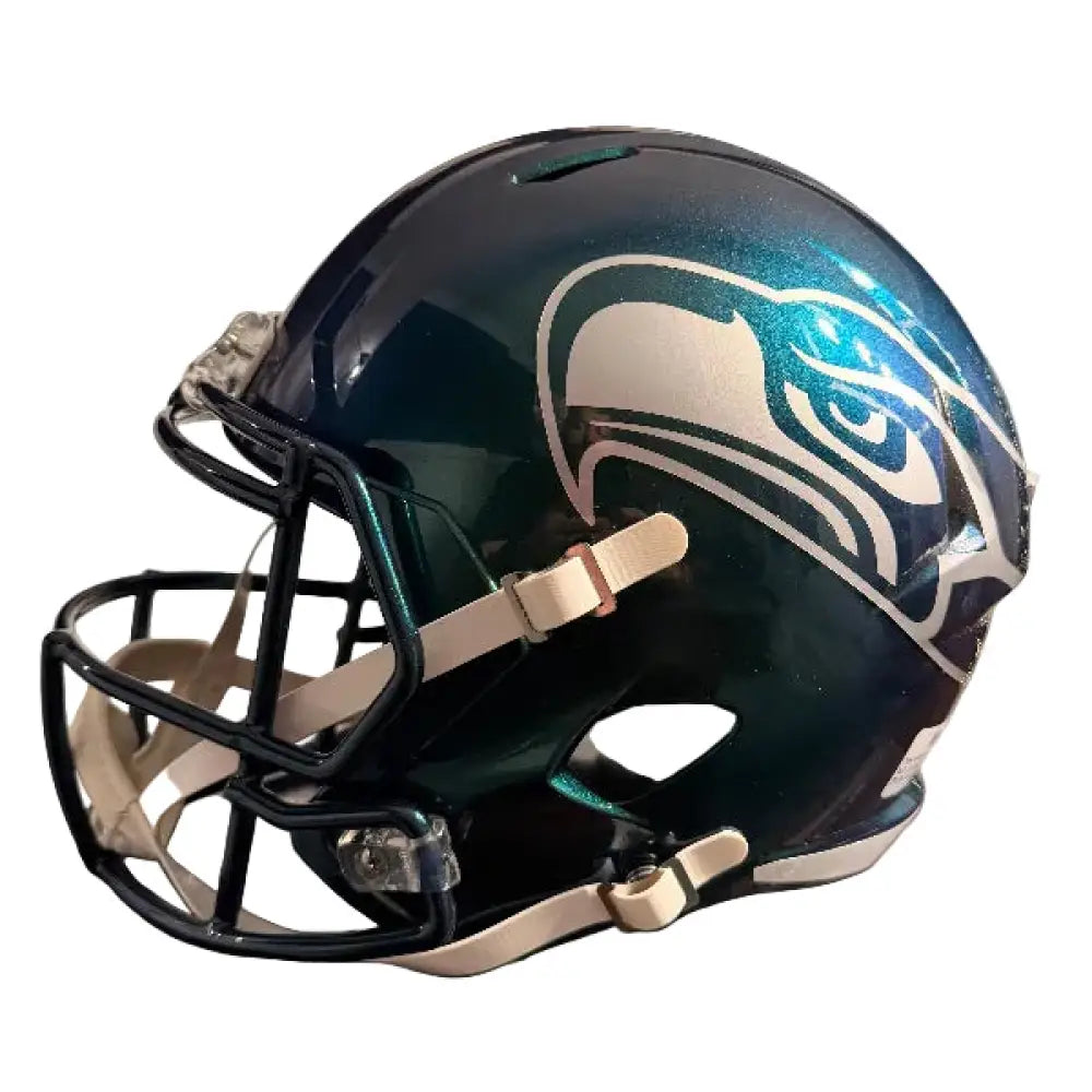 Seattle Seahawks Full Size Speed Replica Football Helmet 2025 Rivalries - NFL Break4Sports & Collectibles, LLC