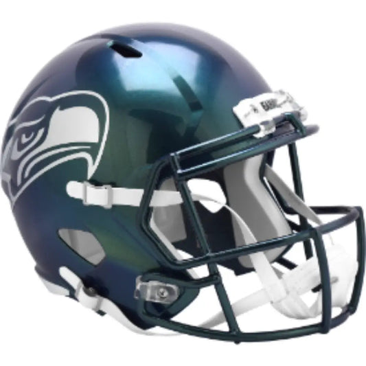 Seattle Seahawks Full Size Speed Replica Football Helmet 2025 Rivalries - NFL Break4Sports & Collectibles, LLC