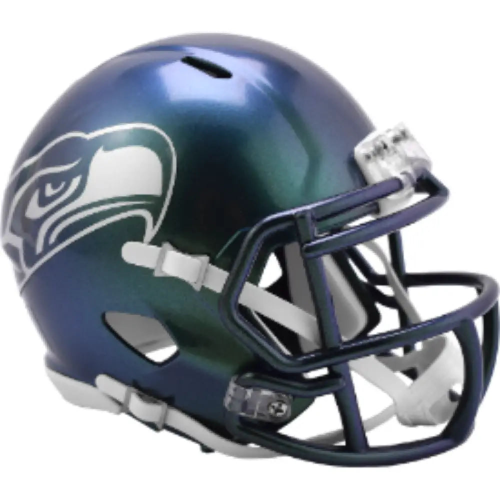 Seattle Seahawks NFL Mini Speed Football Helmet 2025 Rivalries Break4Sports & Collectibles, LLC