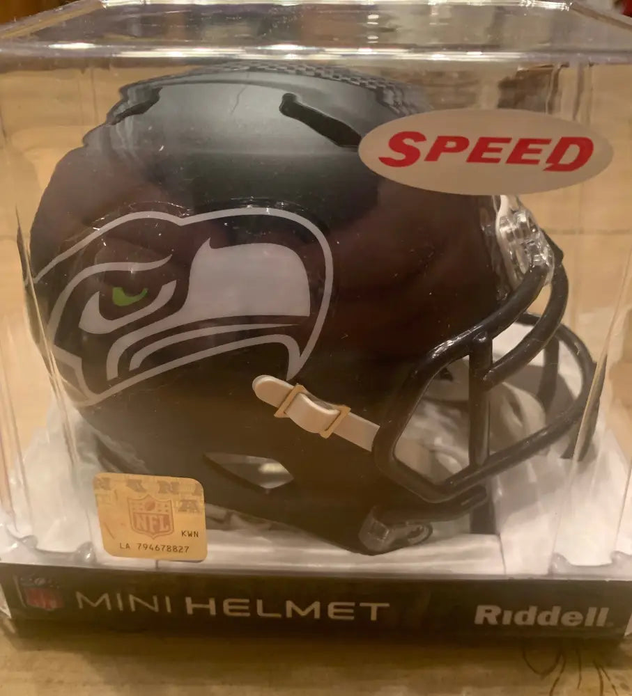 Seattle Seahawks NFL Mini Speed Football Helmet Break4Sports & Collectibles, LLC