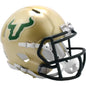 South Florida Bulls NCAA Mini Speed Football Helmet Gold- NCAA Break4Sports & Collectibles, LLC
