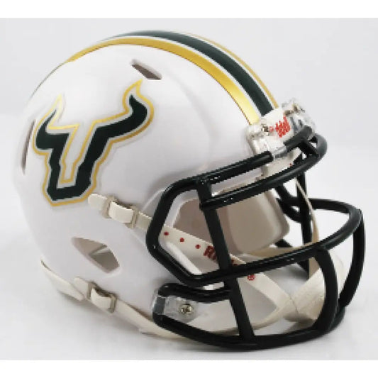 South Florida Bulls NCAA Mini Speed Football Helmet White - NCAA Break4Sports & Collectibles, LLC