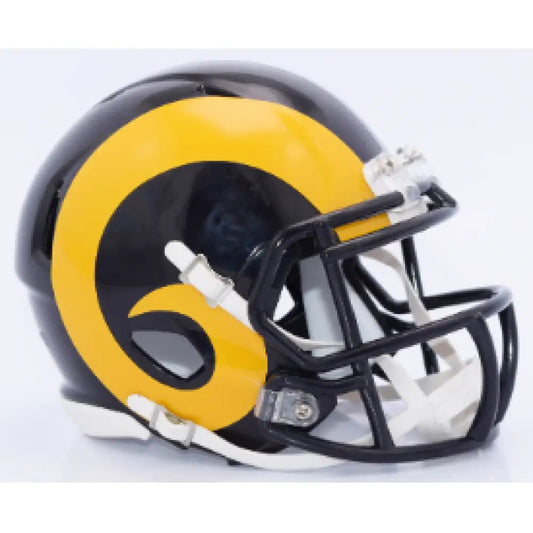 St Louis Rams 1981 to 1999 Riddell Mini Speed Throwback Helmet - NFL Break4Sports & Collectibles, LLC