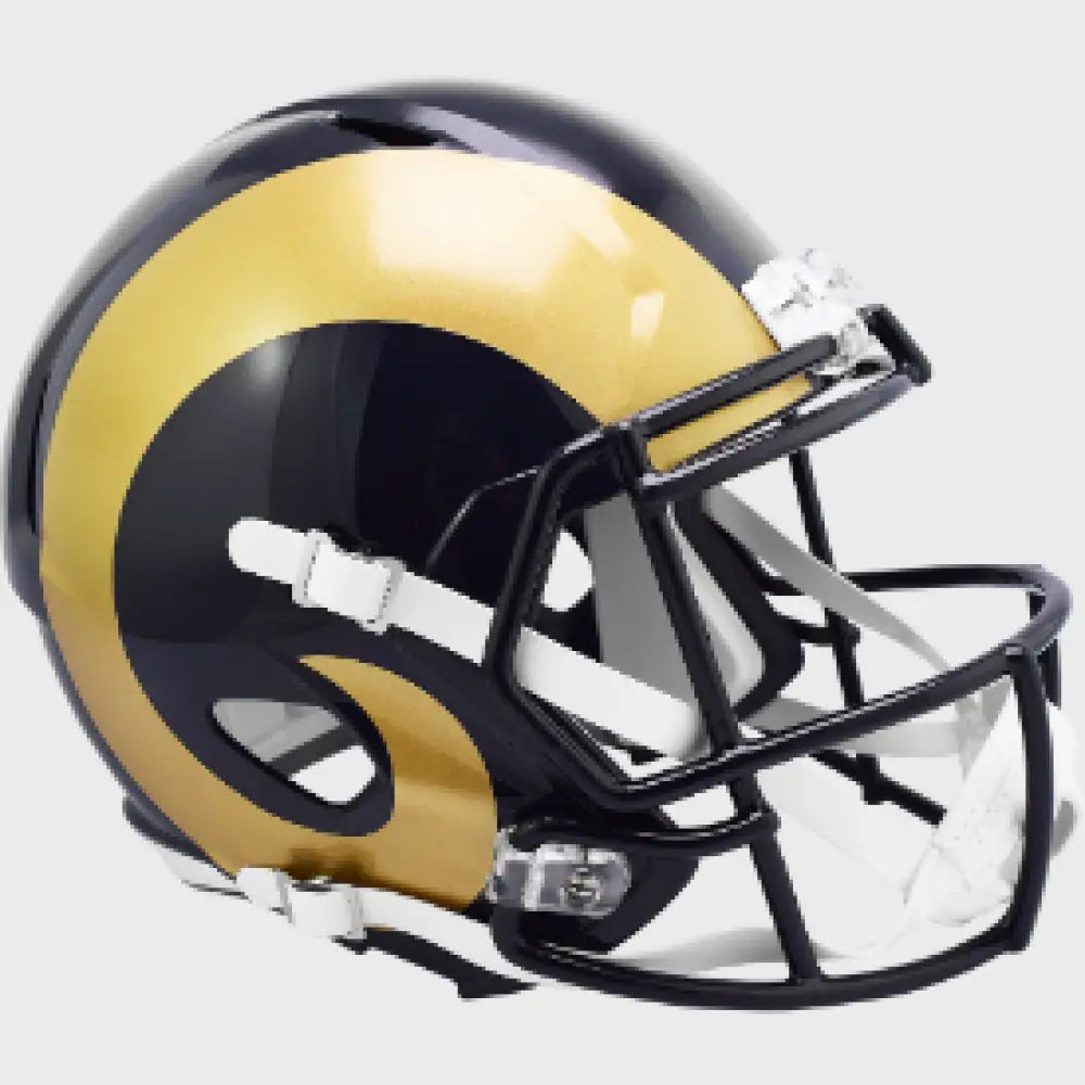 St. Louis Rams 2000 to 2016 Speed Replica Throwback Helmet NFL. Break4Sports & Collectibles, LLC