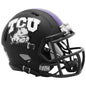 TCU Horned Frogs Full Size Authentic Speed Football Helmet Matte Black - NCAA Break4Sports & Collectibles, LLC