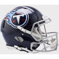 Tennessee Titans Full Size Authentic Revolution Speed Football Helmet Satin Navy Metallic - NFL Break4Sports & Collectibles, LLC