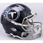 Tennessee Titans Full Size Speed Replica Football Helmet Satin Navy Metallic - NFL Break4Sports & Collectibles, LLC