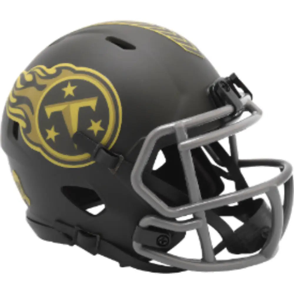 Tennessee Titans SALUTE TO SERVICE 4 Mini Speed Football Helmet NFL Break4Sports & Collectibles, LLC