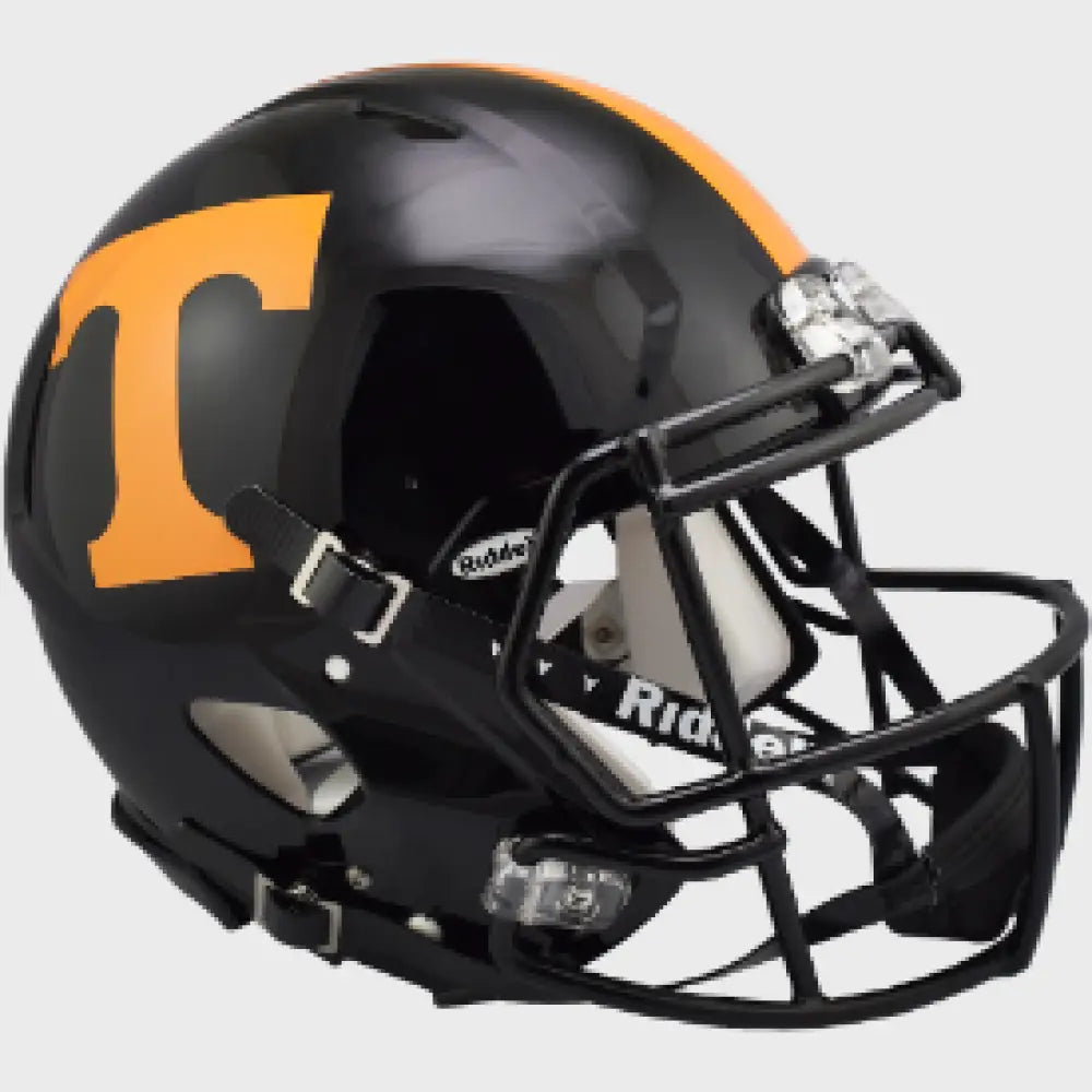 Tennessee Volunteers Full Size Authentic Speed Football Helmet  Dark Mode Black - NCAA Break4Sports & Collectibles, LLC