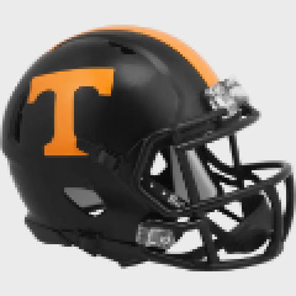 Tennessee Volunteers NCAA Mini Speed Football Helmet Dark Mode Black - NCAA Break4Sports & Collectibles, LLC