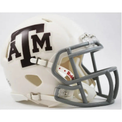 Texas A&M Aggies NCAA Mini Speed Football Helmet White Break4Sports & Collectibles, LLC