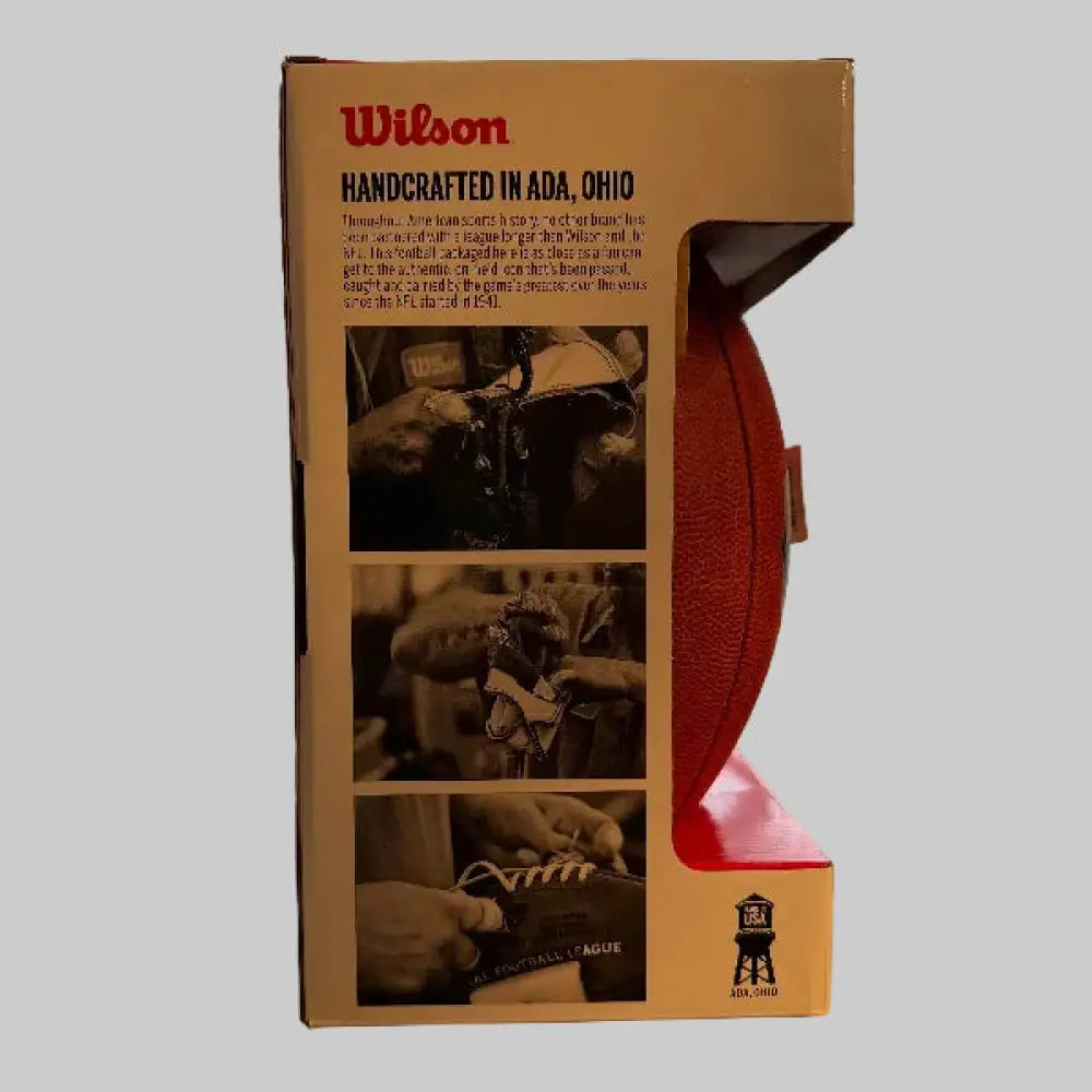 THE DUKE NFL FOOTBALL Wilson Official NFL Game Football (Goodell) Break4Sports & Collectibles, LLC