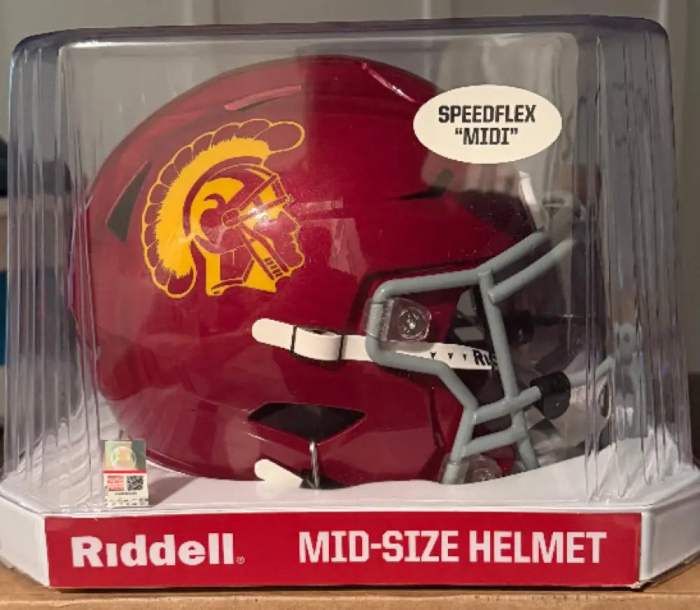USC Trojans NCAA Mid Size SpeedFlex Helmet Helmet NCAA Break4Sports & Collectibles, LLC