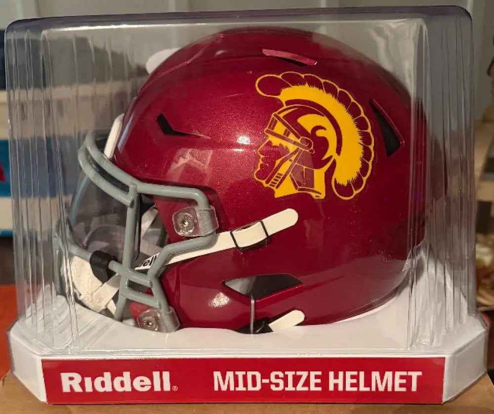 USC Trojans NCAA Mid Size SpeedFlex Helmet Helmet NCAA Break4Sports & Collectibles, LLC