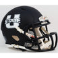 Utah State Aggies NCAA Mini Speed Football Helmet Matte Navy- NCAA Break4Sports & Collectibles, LLC