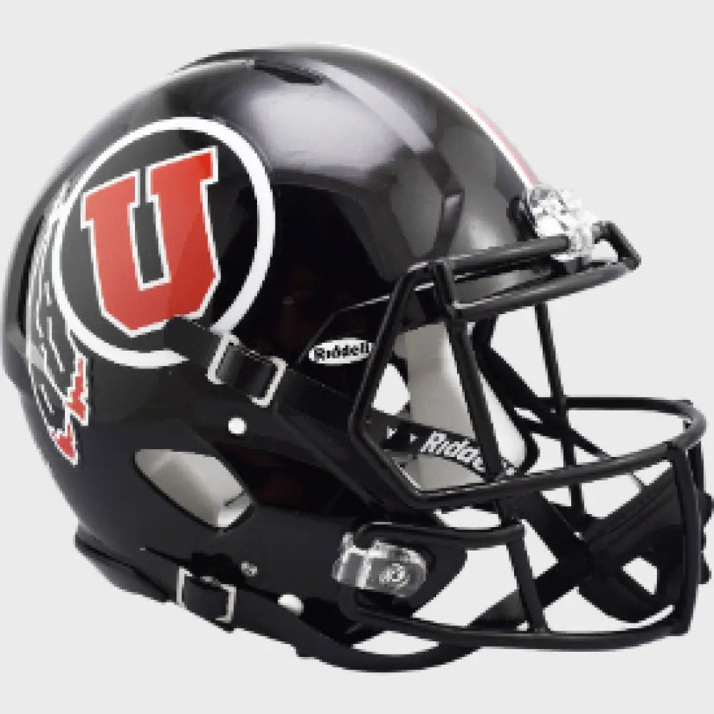 Utah Utes Full Size Authentic Speed Football Helmet Black NCAA Break4Sports & Collectibles, LLC