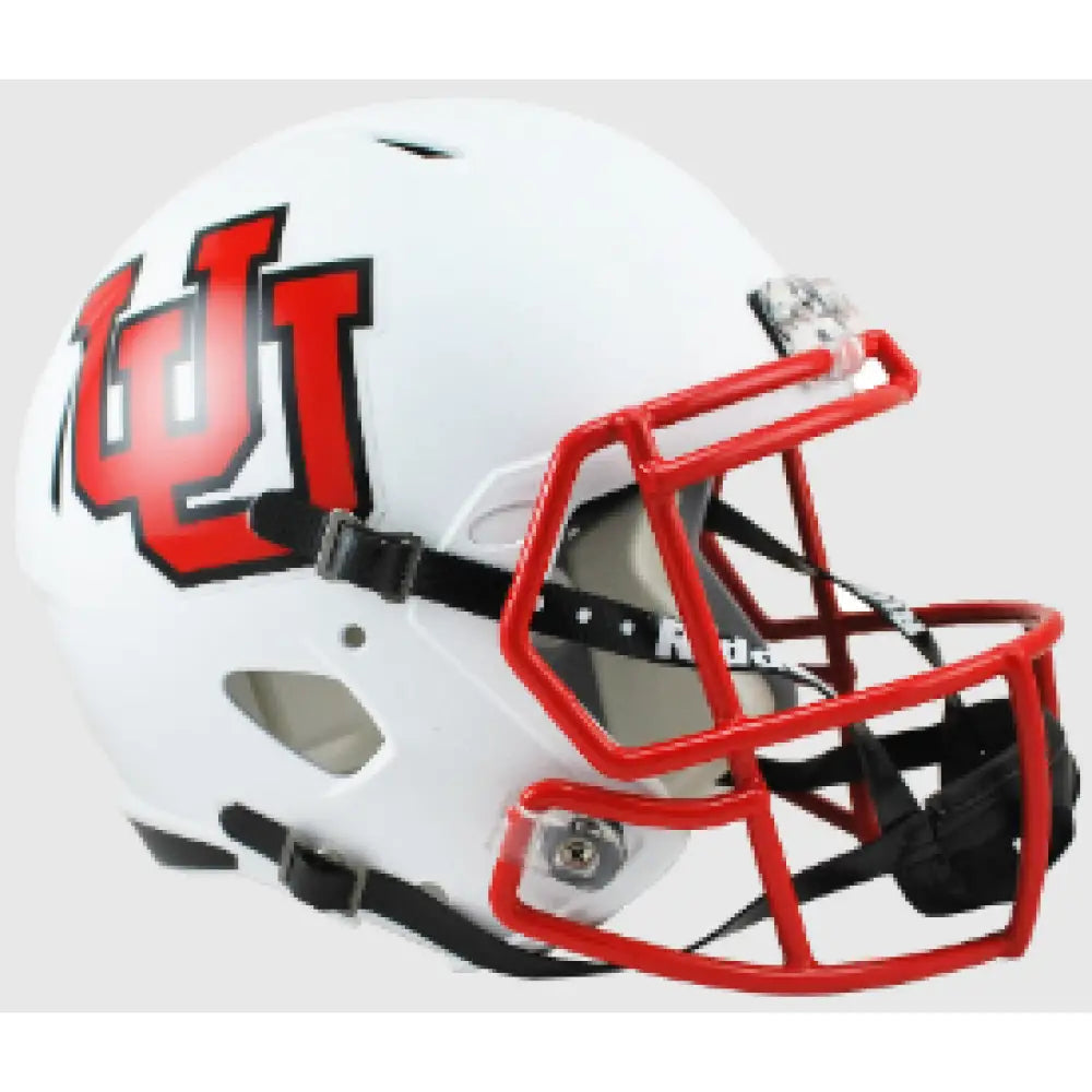Utah Utes Full Size Speed Replica Football Helmet Interlocking U - NCAA Break4Sports & Collectibles, LLC