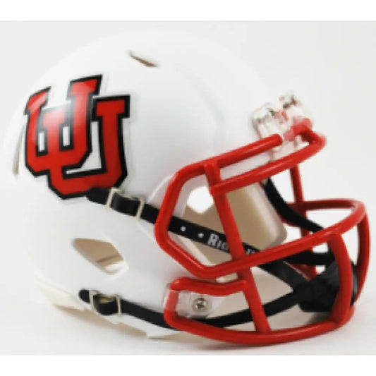 Utah Utes NCAA Mini Speed Football Helmet Interlocking UU - NCAA Break4Sports & Collectibles, LLC