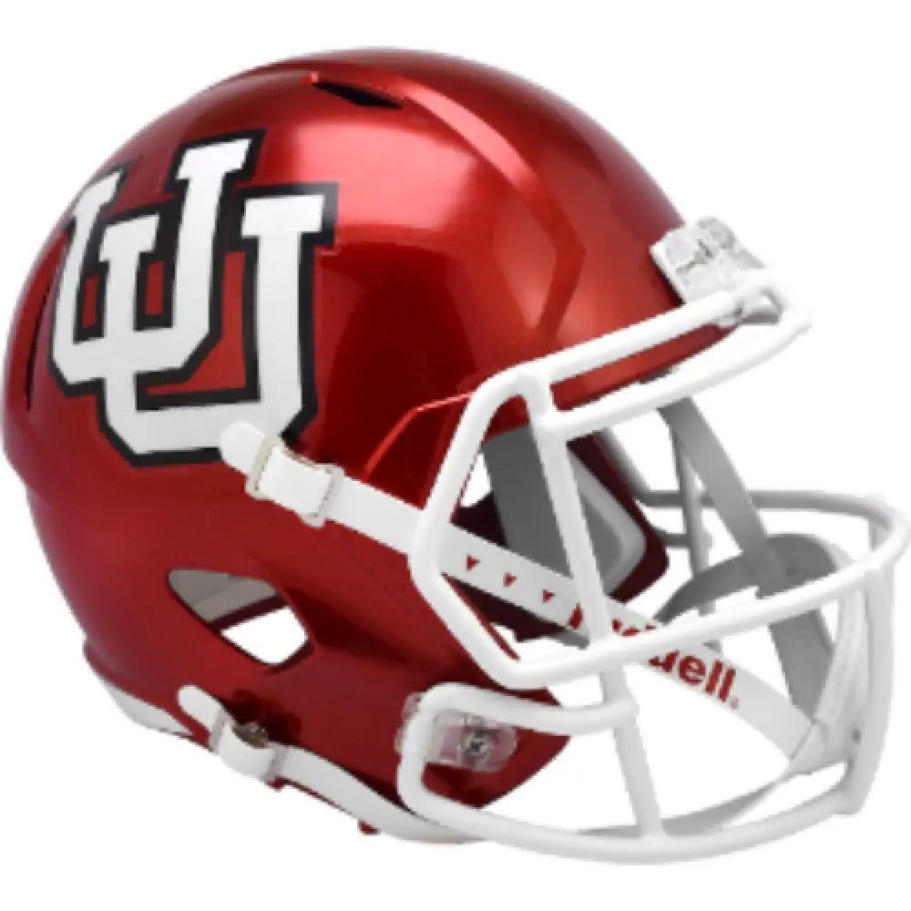 Utah Utes Speed Replica Football Helmet RED UU- NCAA Break4Sports & Collectibles, LLC