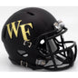 Wake Forest Demon Deacons NCAA Mini Speed Football Helmet Matte Black - NCAA Break4Sports & Collectibles, LLC