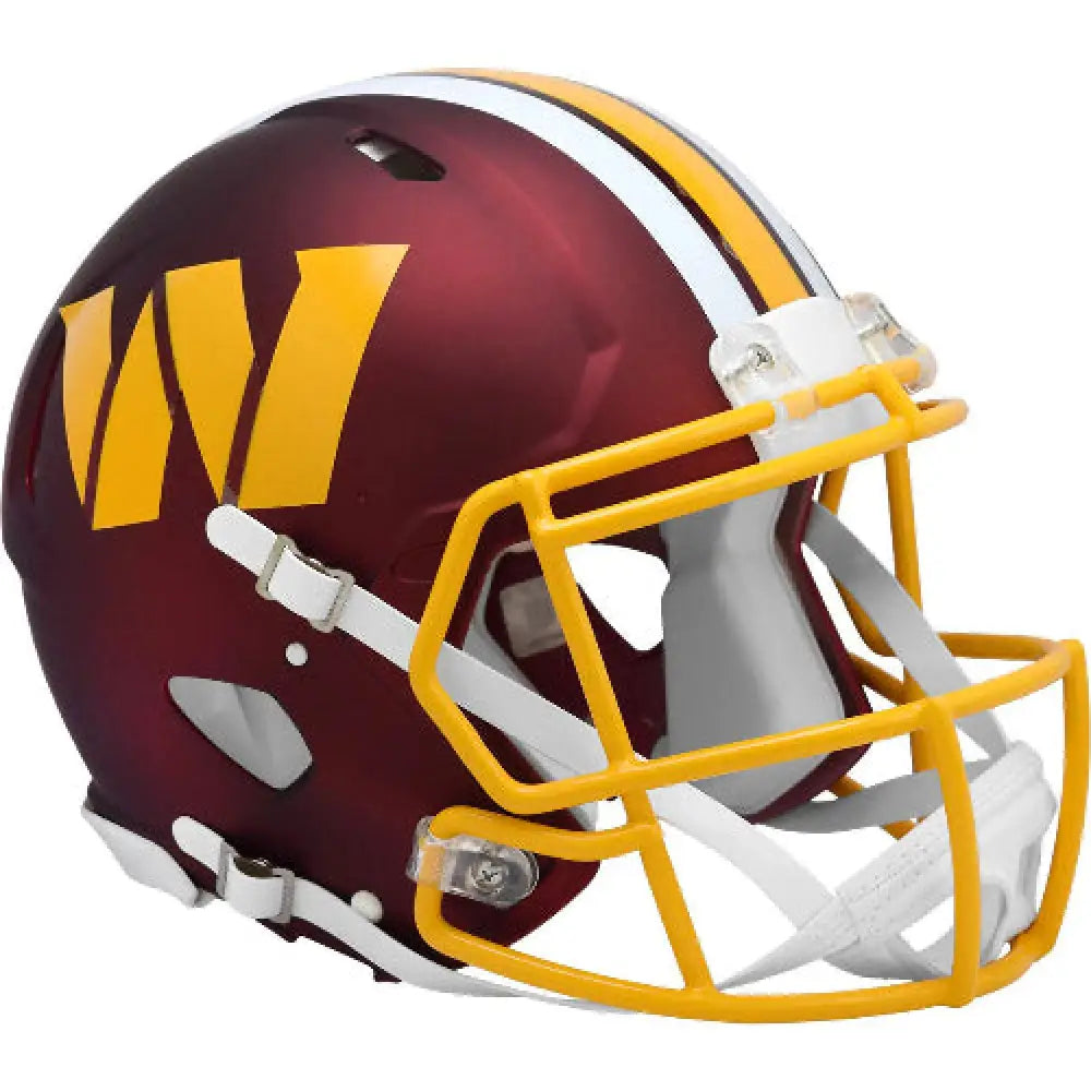 Washington Commanders Full Size Authentic Speed Football Helmet 2025 Alternate On-Field - NFL Break4Sports & Collectibles, LLC