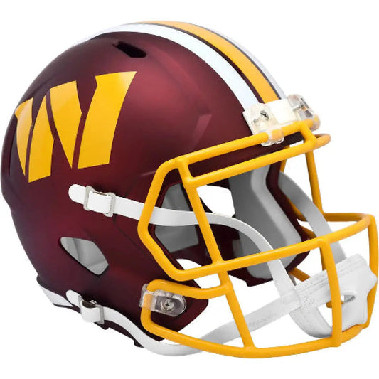 Washington Commanders Full Size Speed Replica Football Helmet 2025 Alternate On-Field - NFL Break4Sports & Collectibles, LLC