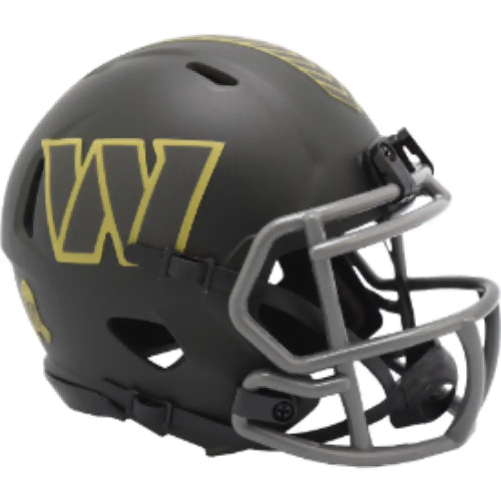 Washington Commanders SALUTE TO SERVICE 4 Mini Speed Football Helmet NFL Break4Sports & Collectibles, LLC