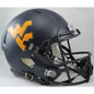 West Virginia Mountaineers Full Size Speed Replica Football Helmet - NCAA Break4Sports & Collectibles, LLC