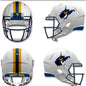 West Virginia Mountaineers NCAA Mini Speed Football Helmet Backyard Brawl - NCAA Break4Sports & Collectibles, LLC