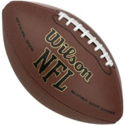 Wilson NFL Super Grip Football Deflated Break4Sports & Collectibles, LLC