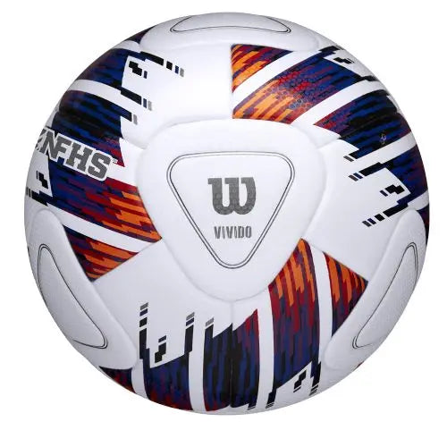 Wilson NCAA Wilson NFHS Vivido Match Soccer Ball Size 5 - MCI SPORTS