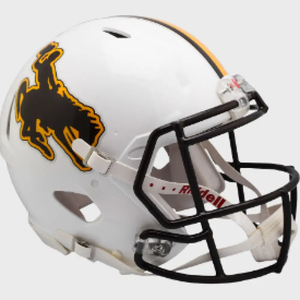 Wyoming Cowboys Full Size Authentic Speed Football Helmet- NCAA Break4Sports & Collectibles, LLC